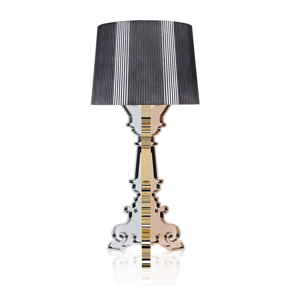Kartell Bourgie Table Lamp Metallic Multi Titanium 2
