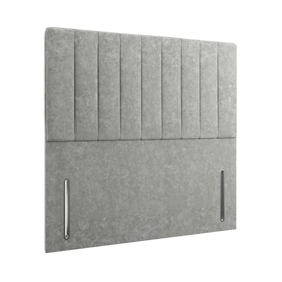 Luxury Chenille Vertical Stripe Headboard 2