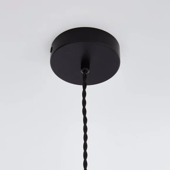 Charlie Industrial Adjustable Pendant Flex Ceiling Light Cable 3
