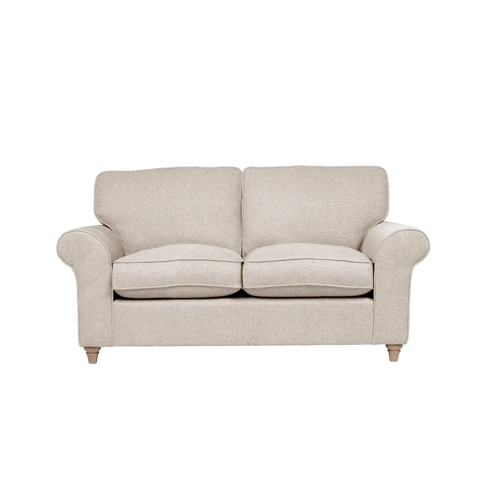 Rosa Fabric 2 Seater Sofa Beige
