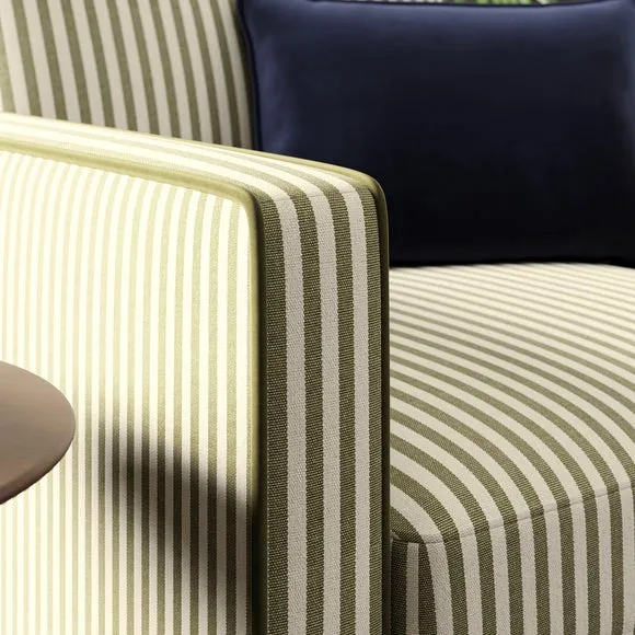 Zoe Linford Stripe Armchair 3