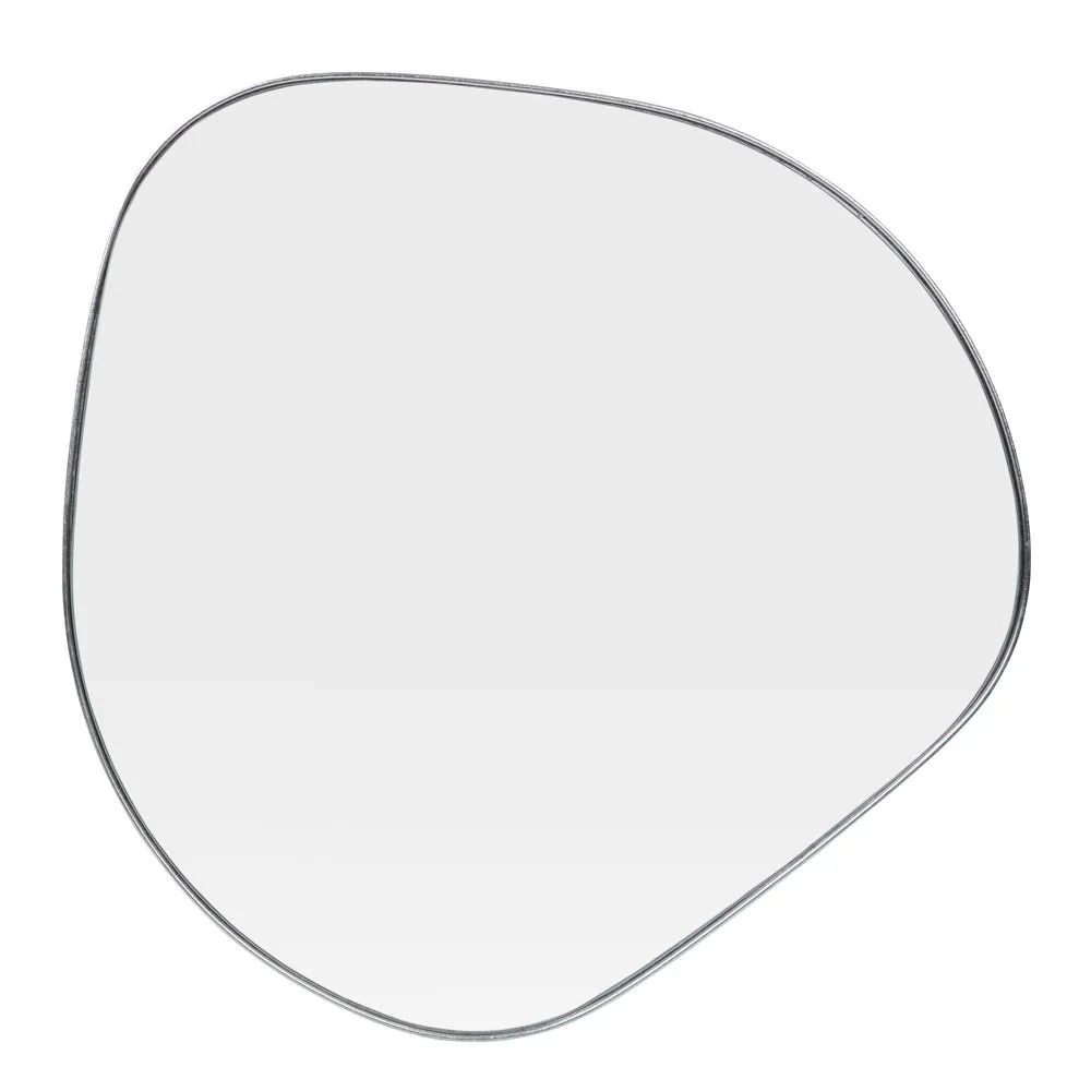 Heal's Fine Edge Mirror Organic Silver Medium
