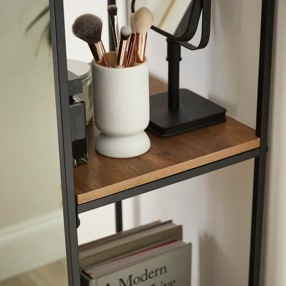 Fulton Mirrored Shelving Unit 2