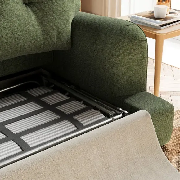 Martha Chenille Soft Texture 2 Seater Sofa Bed 4