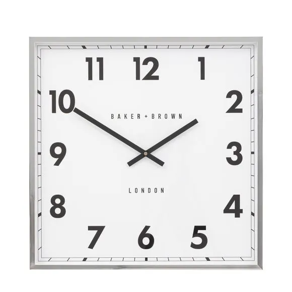 Cedar & Sage Buxton Square Wall Clock 5