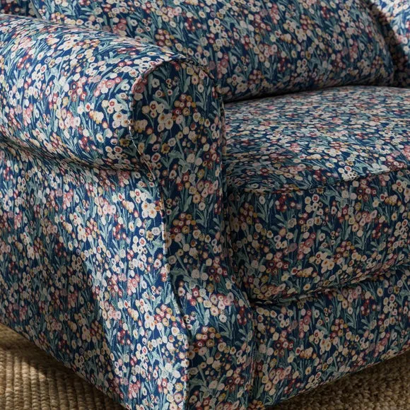Millie Harriet Meadow Print Fabric Snuggle Chair 4