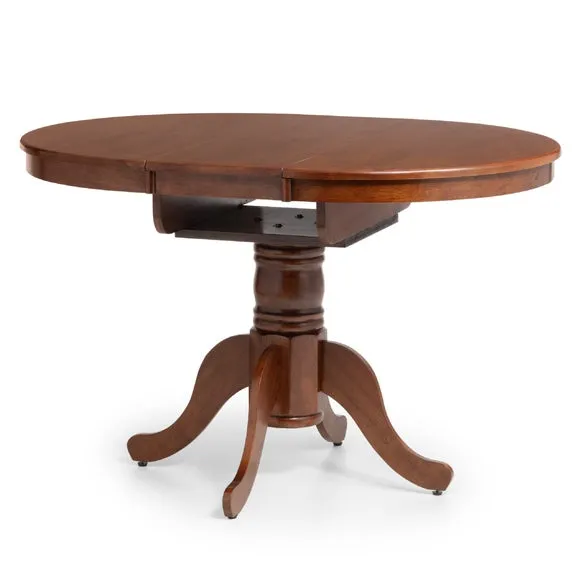 Canterbury 4 Seater Round To Oval Dining Table 3