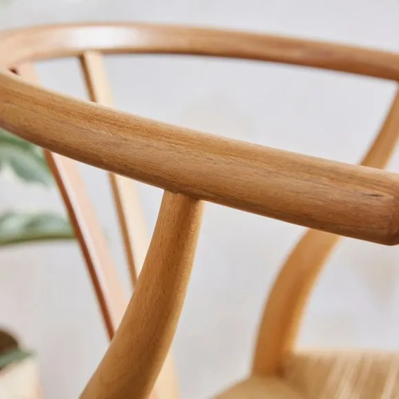 Lara Wishbone Dining Chair, Beech Wood 3