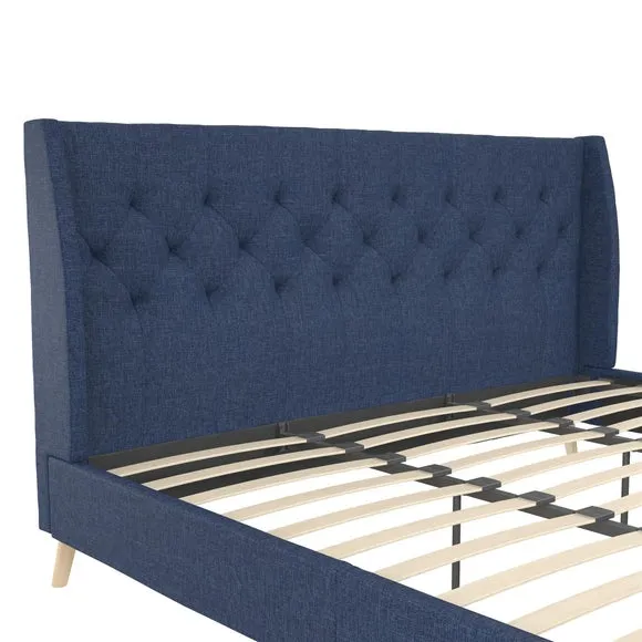 Novogratz Her Majesty Bed, Linen 5