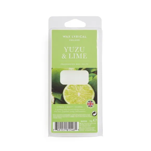 Yuzu and Lime Wax Melts 3