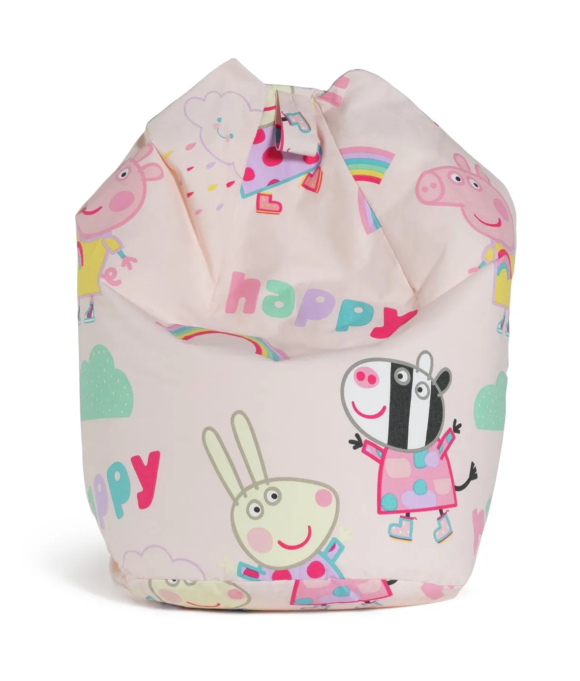 Peppa Pig Kids Pink Storm Bean Bag