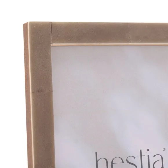 Hestia Grey Thin Stained Bone Effect Photo Frame 2