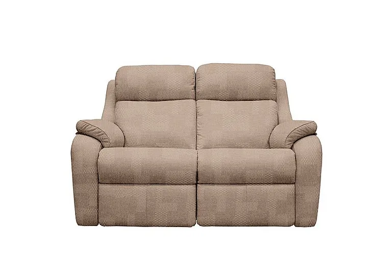 Kingsbury 2 Seater Fabric Sofa - Faro Sand