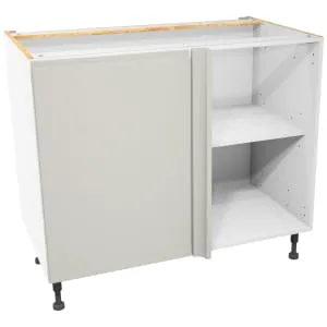 Wickes Madison Gloss Stone Corner Base Unit - 1000mm