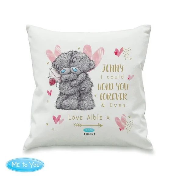 Personalised Me To You Hold You Forever Cushion 2