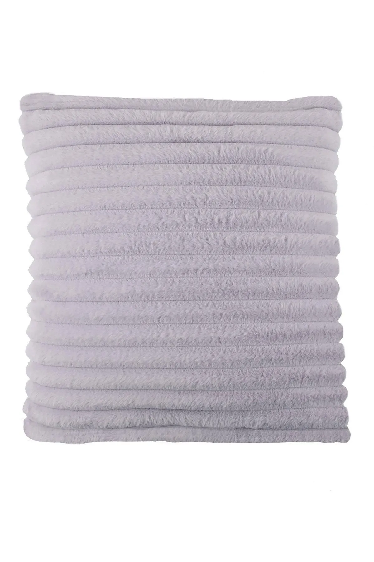 Appletree 'Morritz' Faux Fur Filled Cushion in Grey 2