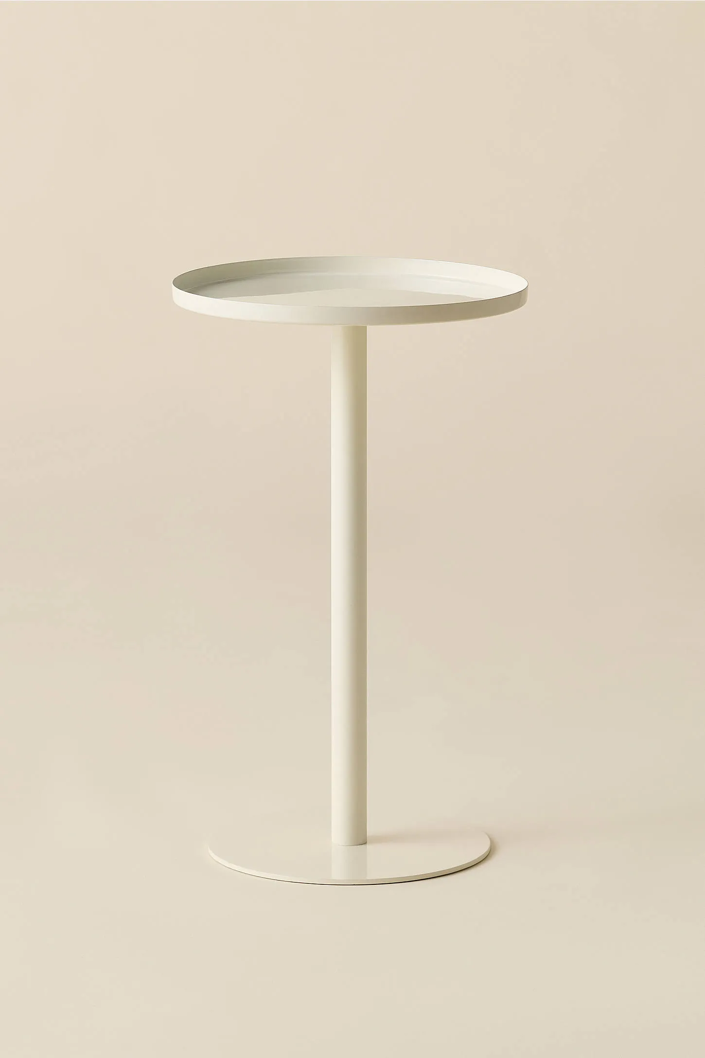 Circle Side Table - Light Yellow 2