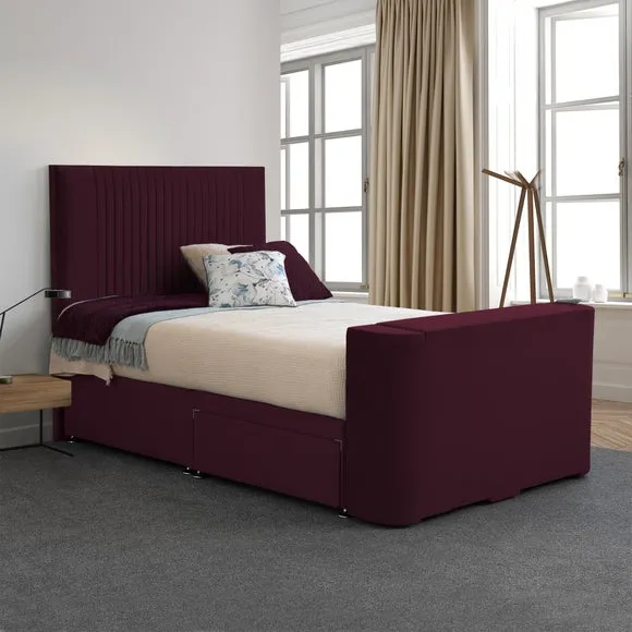 Sweet Dreams Opulence Vertical Pleated TV Bed 2