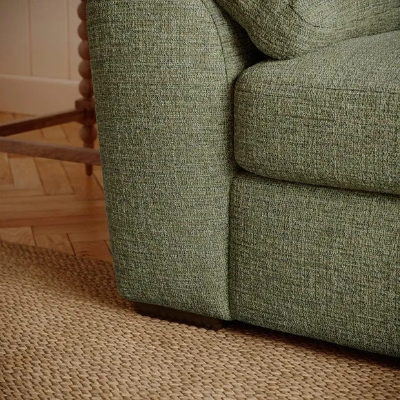Milton Textured Chenille Snuggle Chair 5