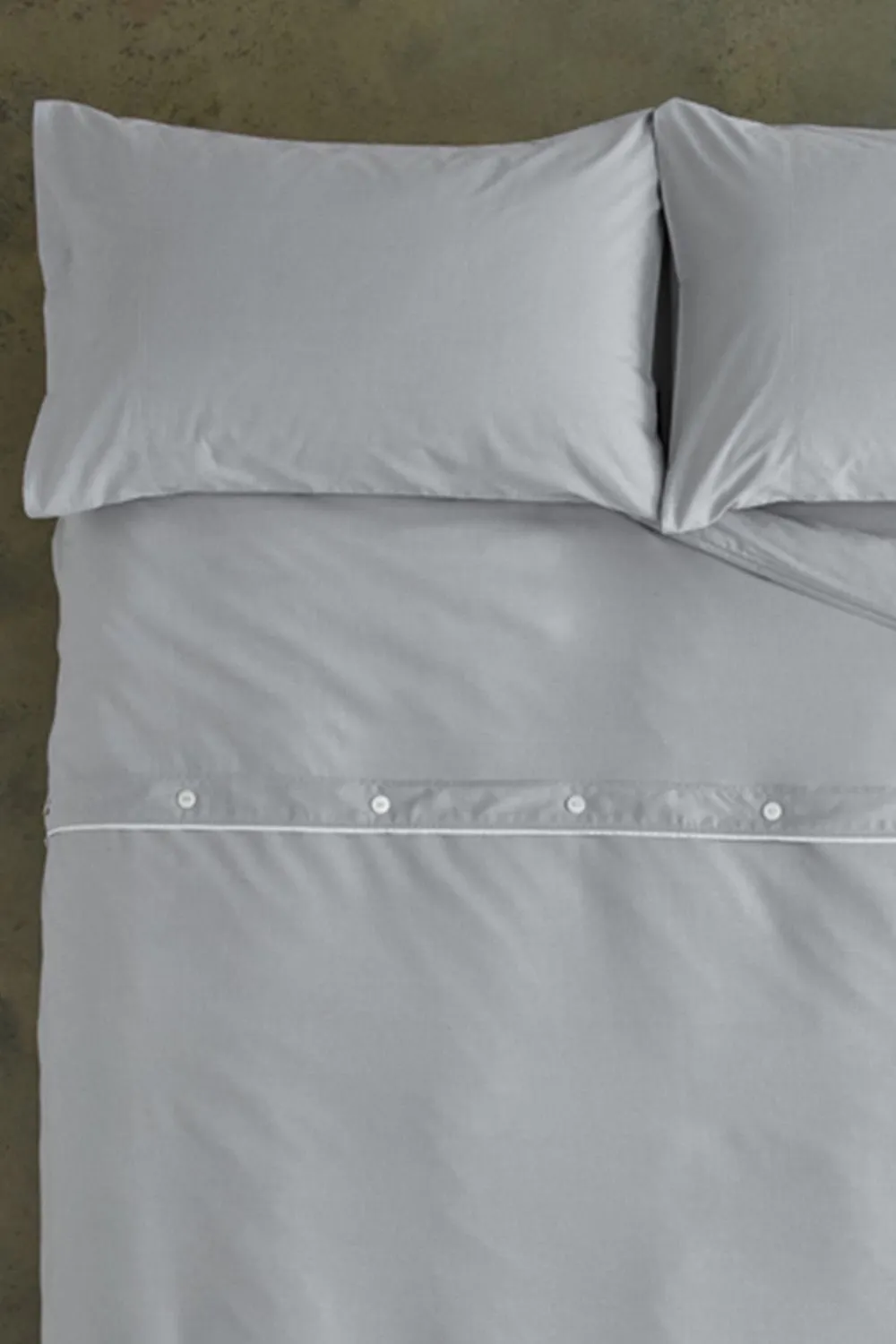 Deyongs Southwick Melange Look Duvet Cover Set - Soft & Breathable Bedding | 1846 in Grey 5