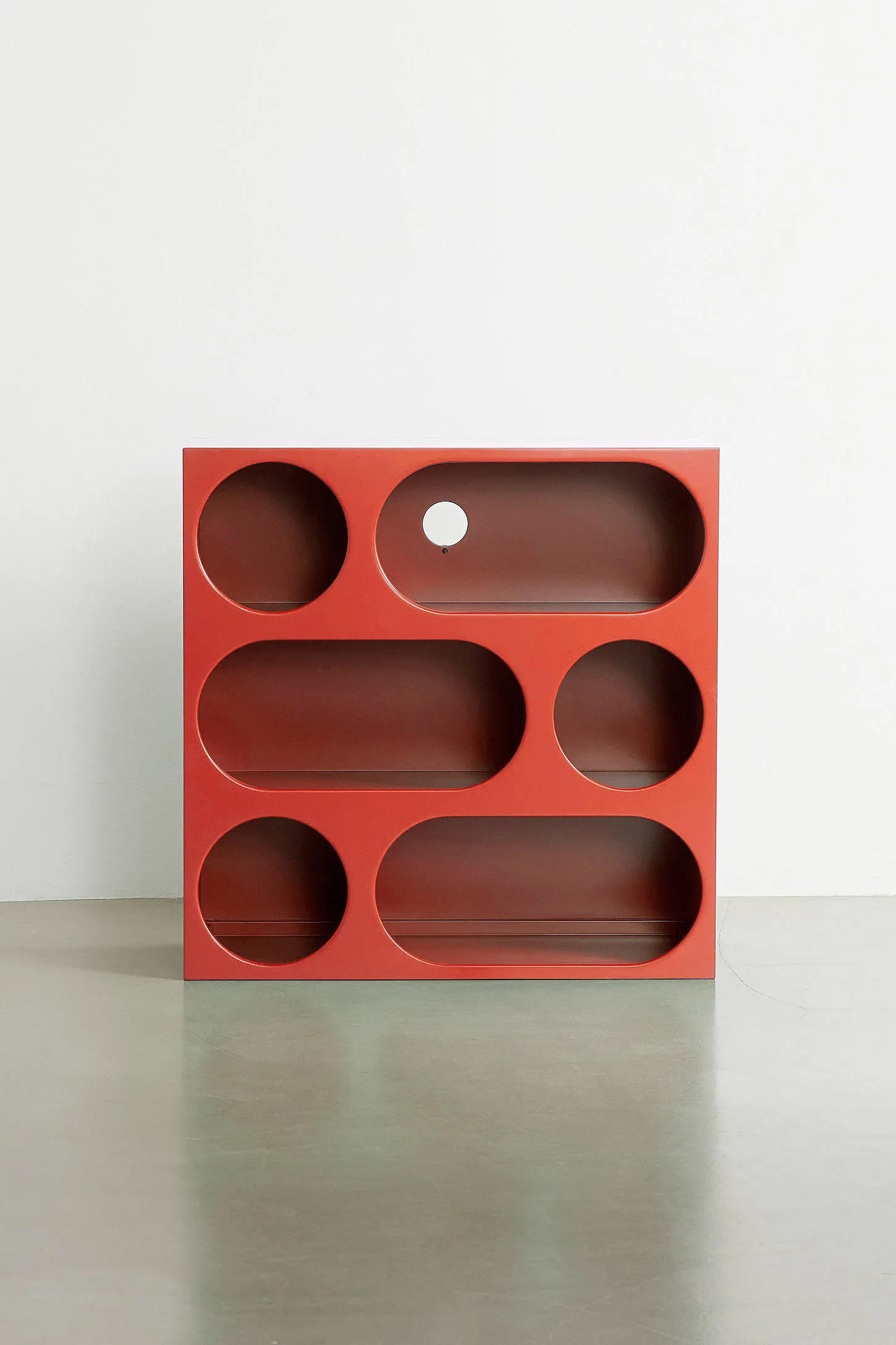 Ebba Orange Small Console Table - Orange