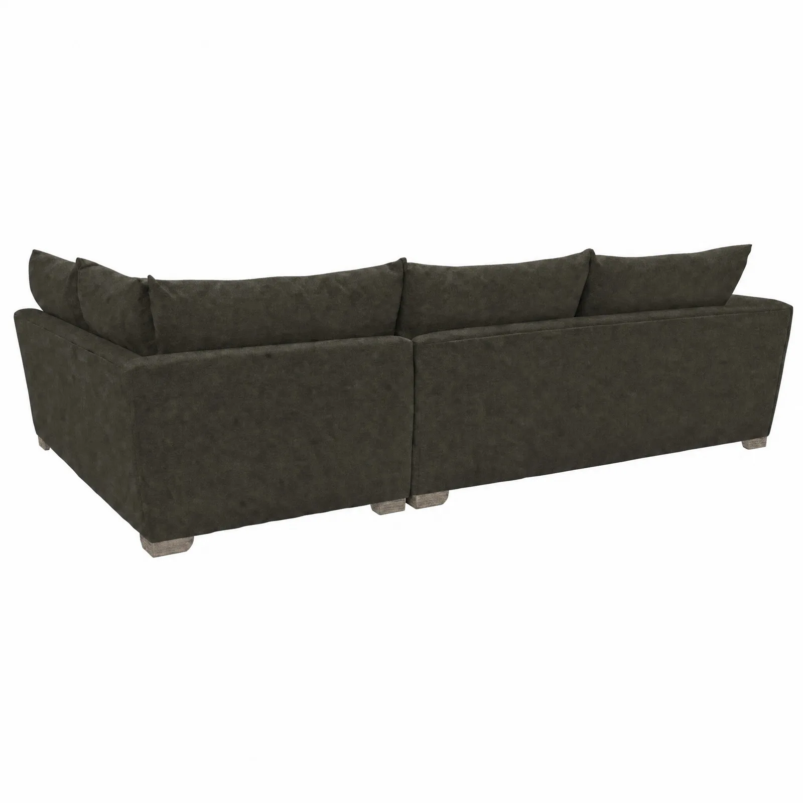 Floyd Combi Unit Left With Foam Sofa, Green | Barker & Stonehouse 3