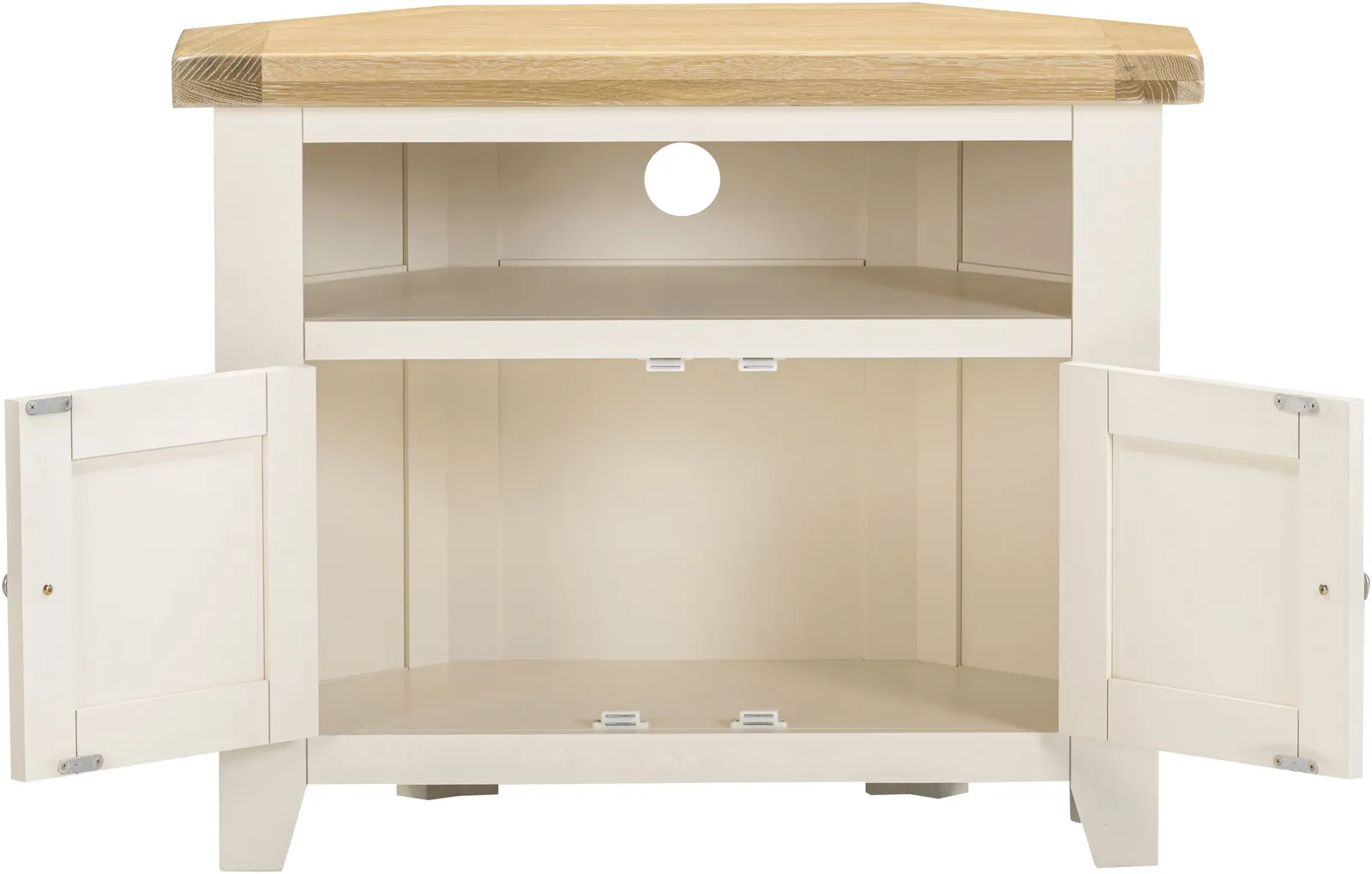 Seconique Windsor Ivory Corner TV Unit (Fully Assembled) 4