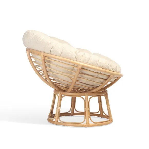 Desser Natural Papasan Rattan Chair 4