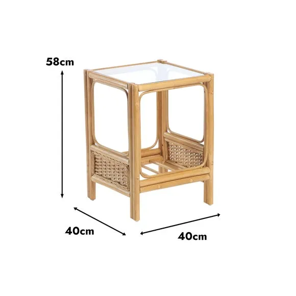 Desser Vale Rattan Side Table 3