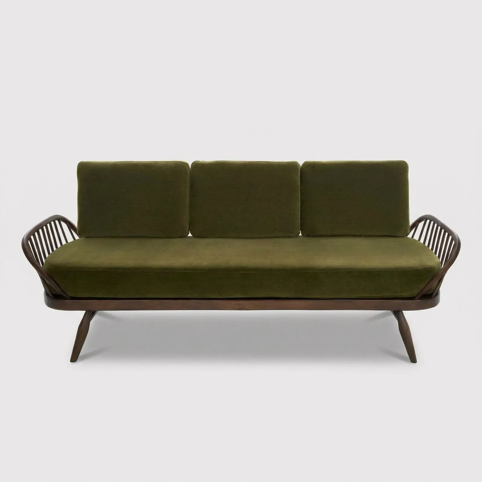 Ercol Studio Couch Sofa, Green | Barker & Stonehouse