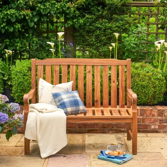Beeley Small Outdoor Bench 2