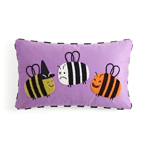 Halloween Bee Trio with Zombee Cushion 3
