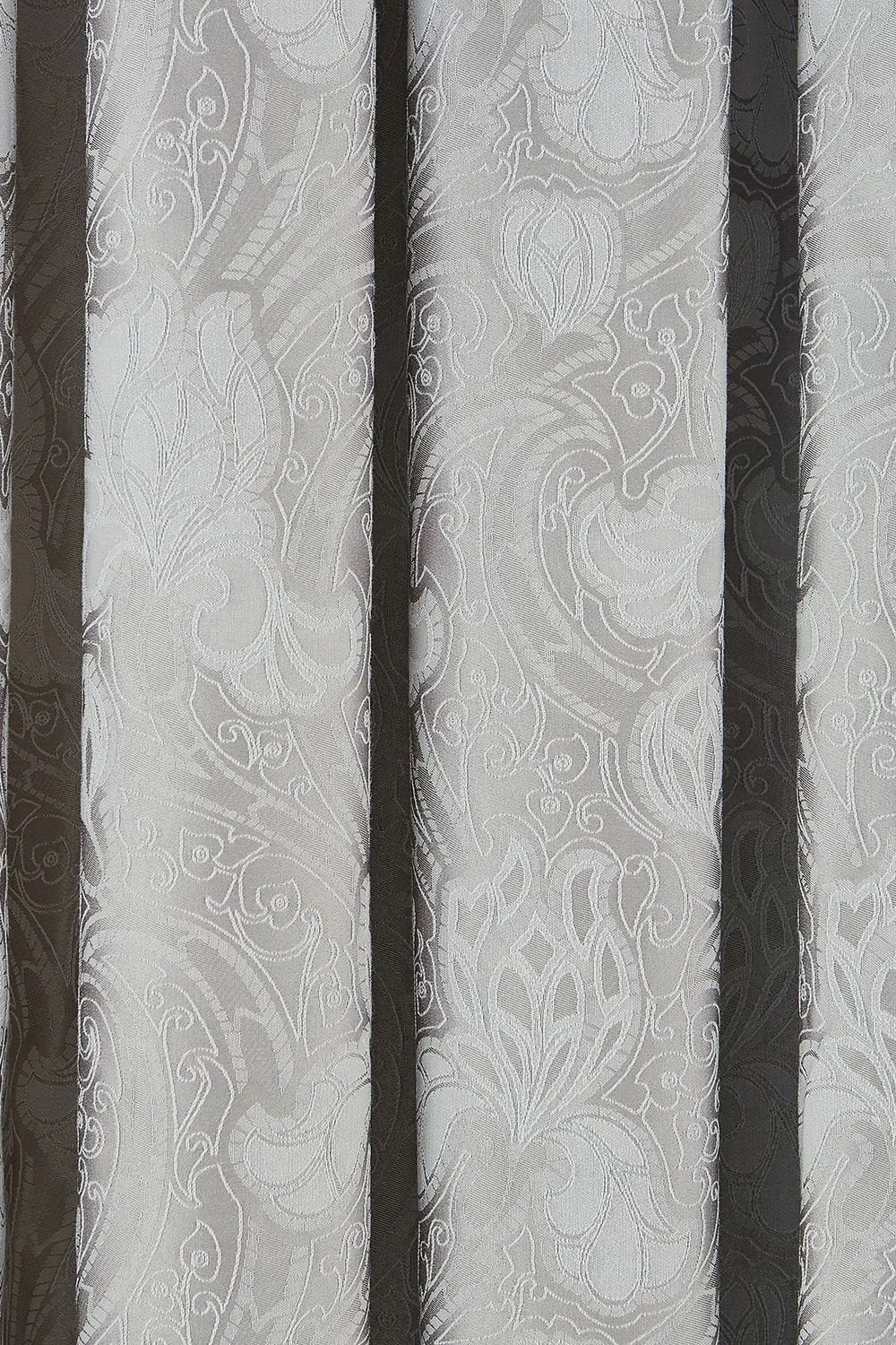 Sanderson 'Ashbee' Lined Curtains in Silver 3
