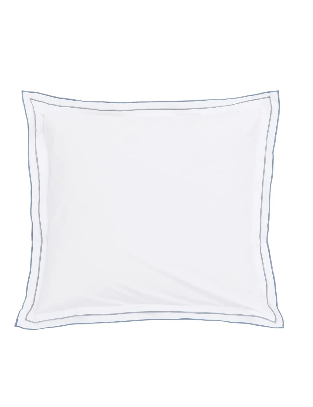 Bedeck of Belfast Kayah And Liyana Square Pillowcase Pair White Mix