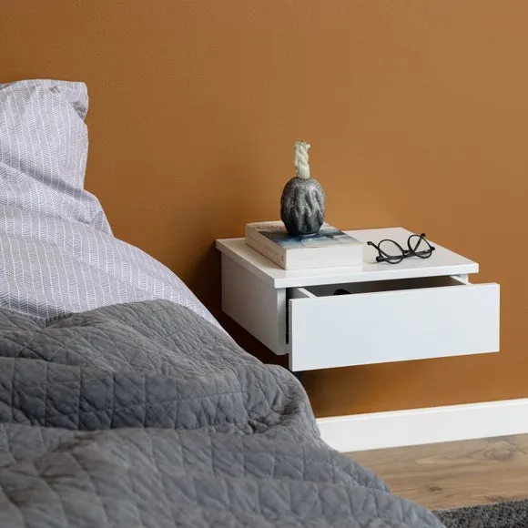 Furniture To Go Avignon 1 Drawer Wall Mounted Bedside Table 5
