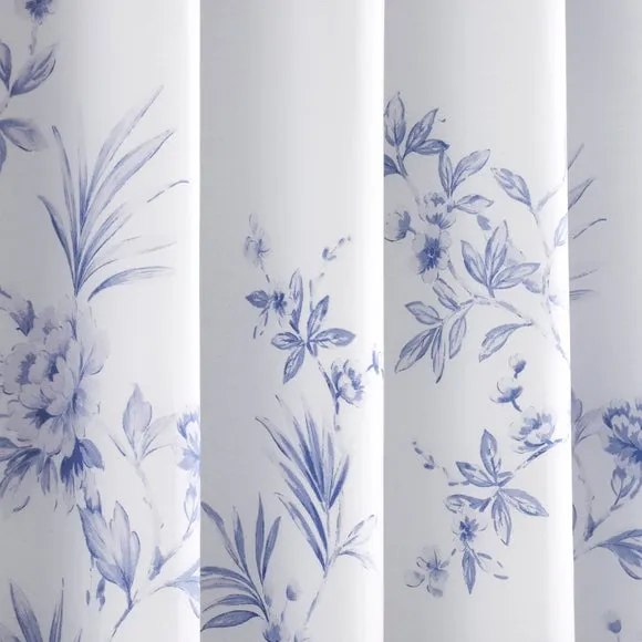 Eve Chinoiserie Blackout Eyelet Curtains 3