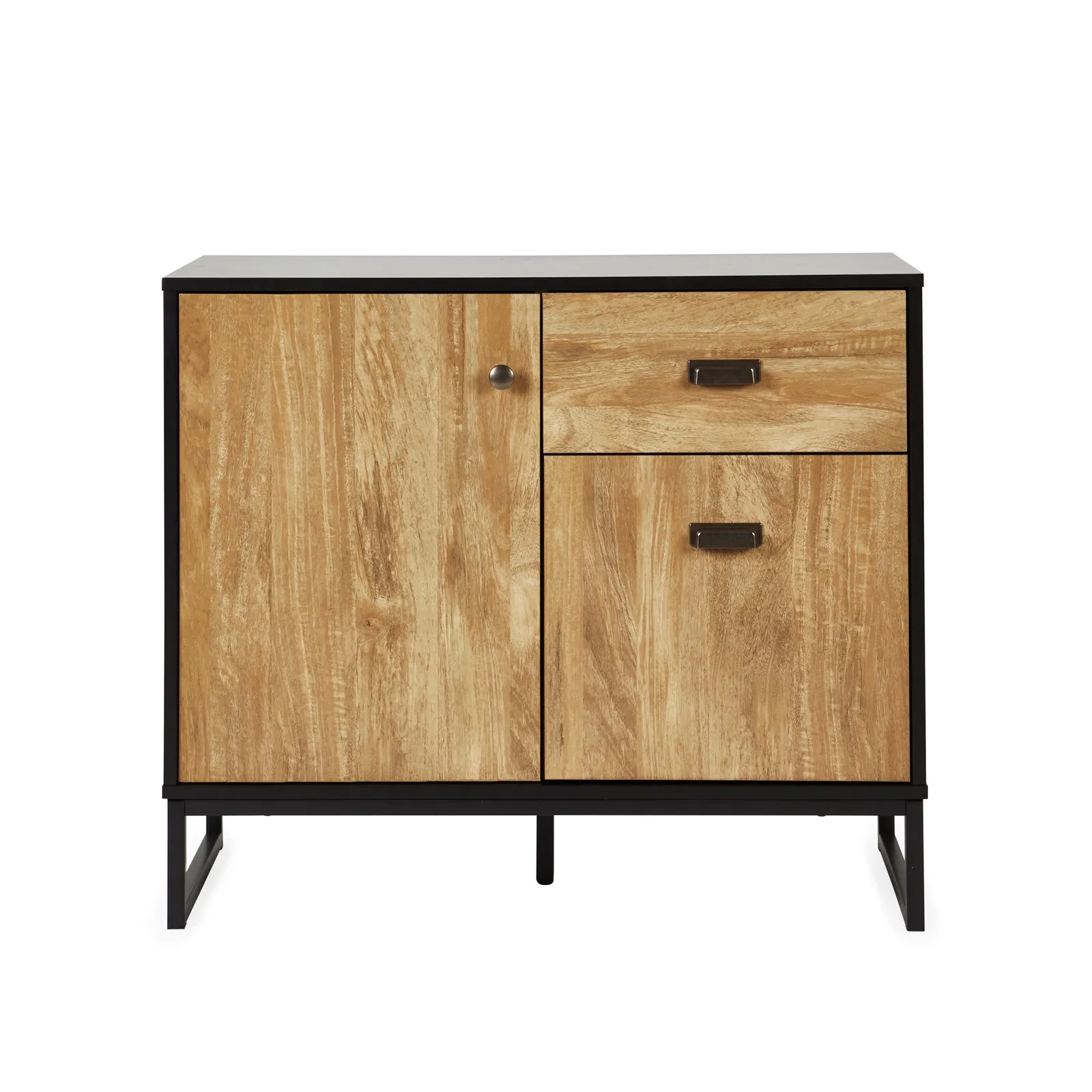 Greenwich Small Sideboard Black and Brown