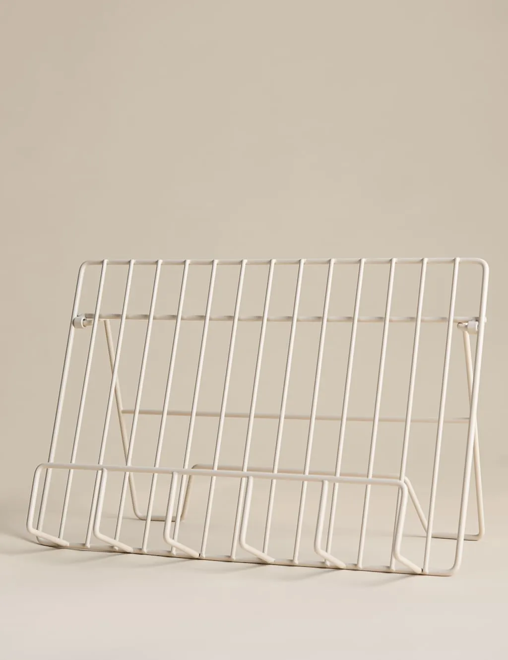 M&S Wire Recipe Book Holder Cream