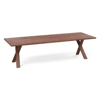 Heal's Oslo Table 280x100cm Walnut Chamfered Edge Not Filled 1
