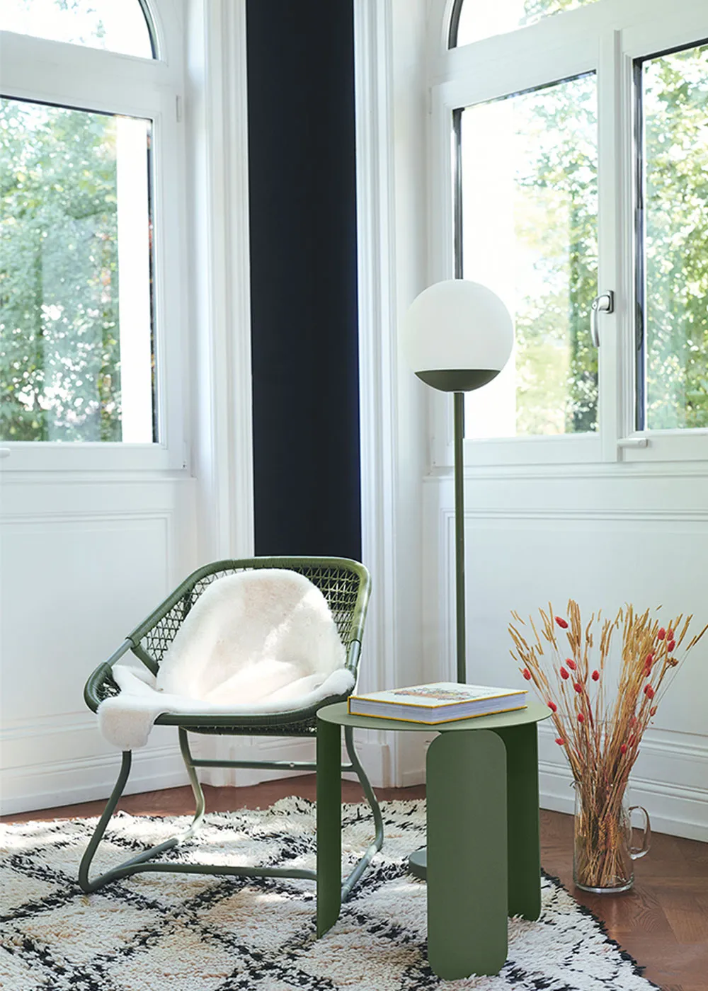 Fermob Mooon Outdoor Floor Lamp Cactus