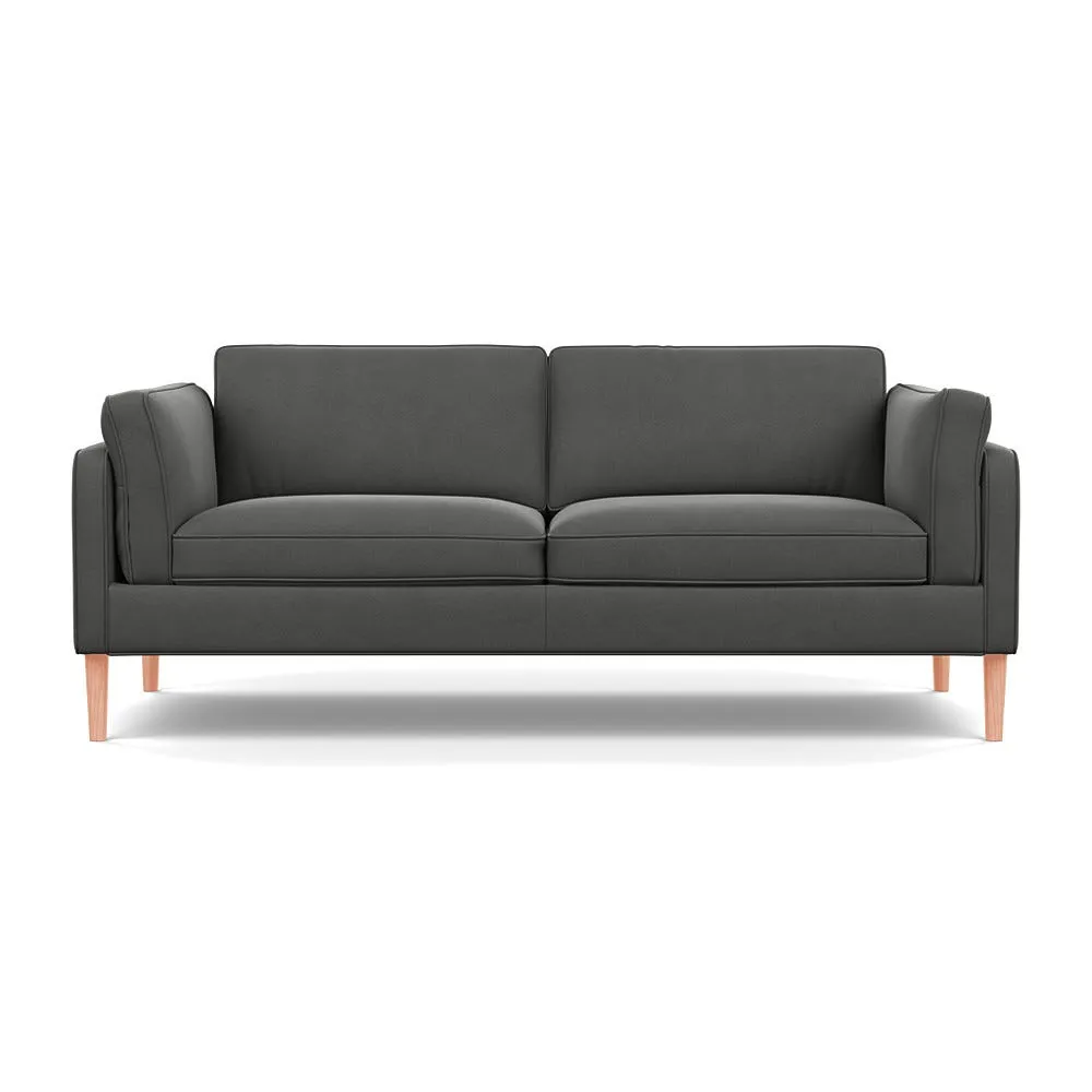 Heal's Sonno 3 Seater Nobilis Velvet Dolphin Natural Feet 1