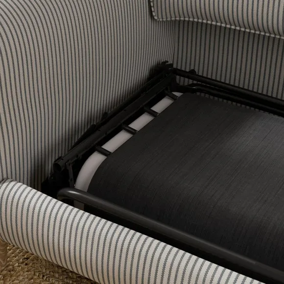 Millie Tiny Stripe Single Snuggle Sofa Bed 3