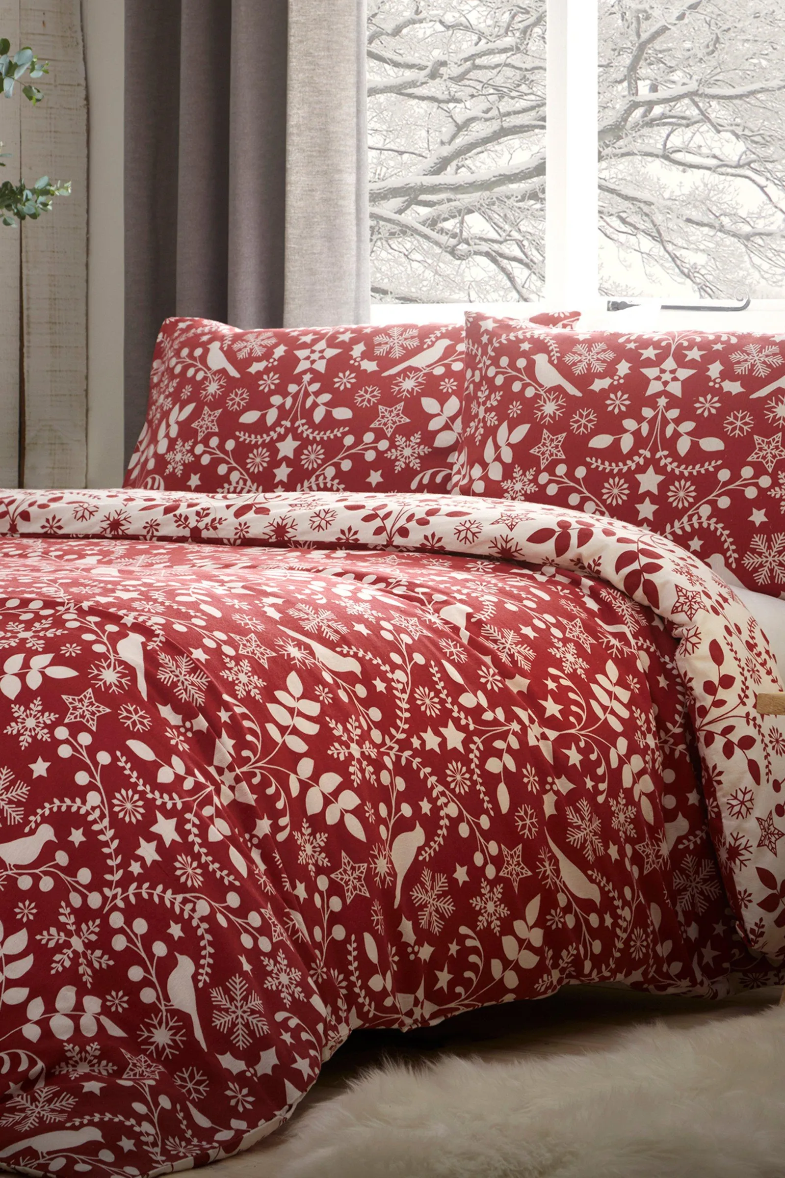 Brushed Nordic Double Duvet Set