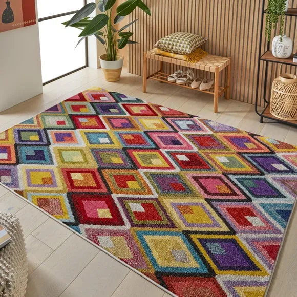 Concept Looms Carnaval Modern Diamond Rug 1