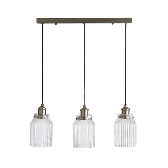 Tobias 3 Light Diner Ceiling Light 5