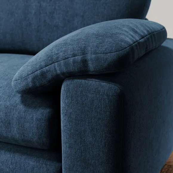 Magnus Vintage Soft Chenille 2 Seater Sofa 5
