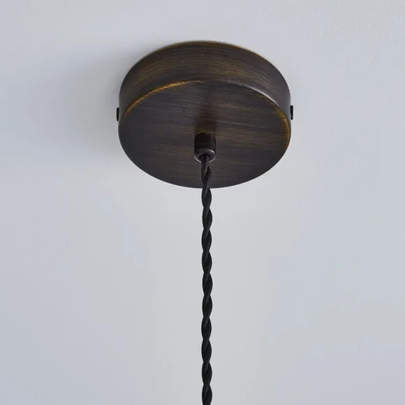 Return - Charlie Industrial Adjustable Pendant Flex Ceiling Light Cable 3