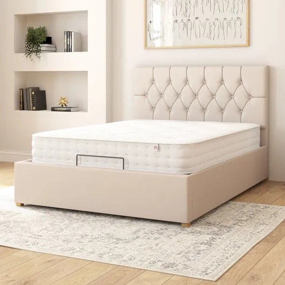 Olivier Eire Linen Adjustable Bed 2