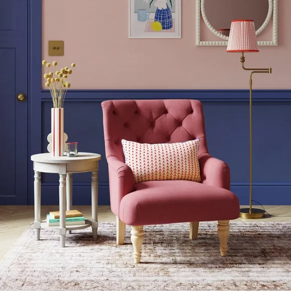 Arianna Button Back Accent Chair 1