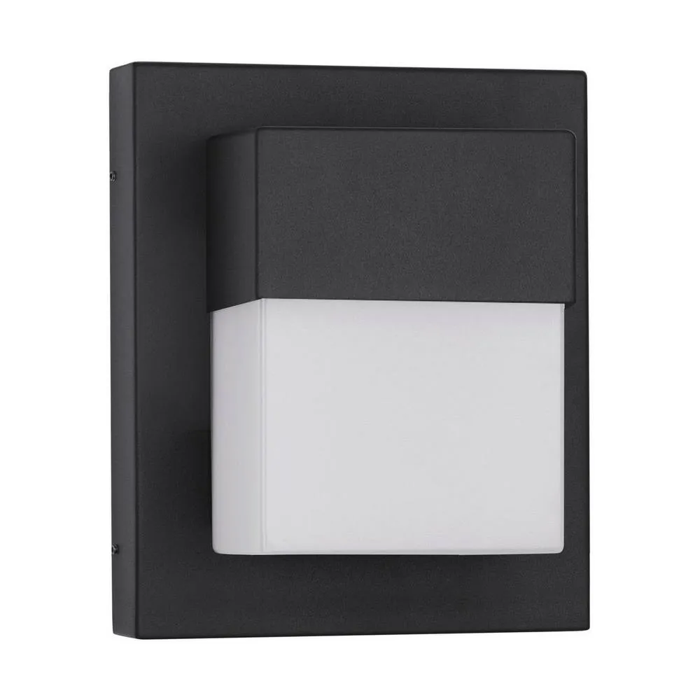 Netlighting Leto Outdoor Modern Wall Lamp Sandy Black LED 10W 1208lm 3000K IP65